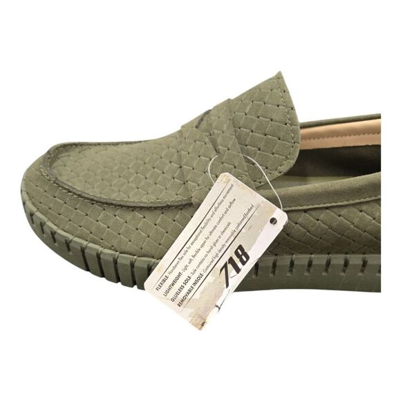 BROOKLYN MEN'S FASHION WEAVE PATTERN CASUAL SHOE BY GLOBE FOOTWEAR #731 - Picture 6 of 8